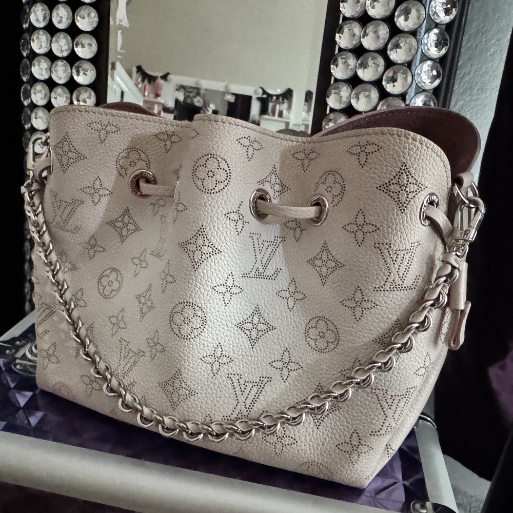Louis Vuitton Beige Monogram Shoulder Bag